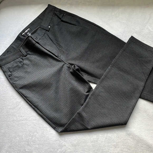 Karl Lagerfeld Houndstooth 5 Pocket Pants 10 - f - Picture 1 of 11